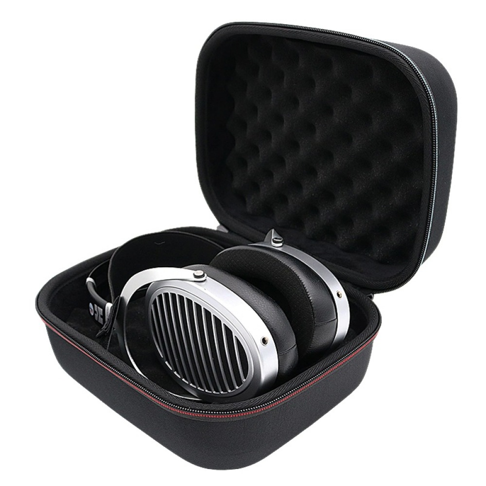 Headphone Case Hard - สำหรับ HIFIMAN ANANDA กระเป๋าเดินทางแบบพกพากระเป๋าเก็บหูฟังแบบแข็งพร้อมโฟมกันกระแทกผ้าอ็อกซ์ฟอร์ด EVA ป้องกันกรณี
