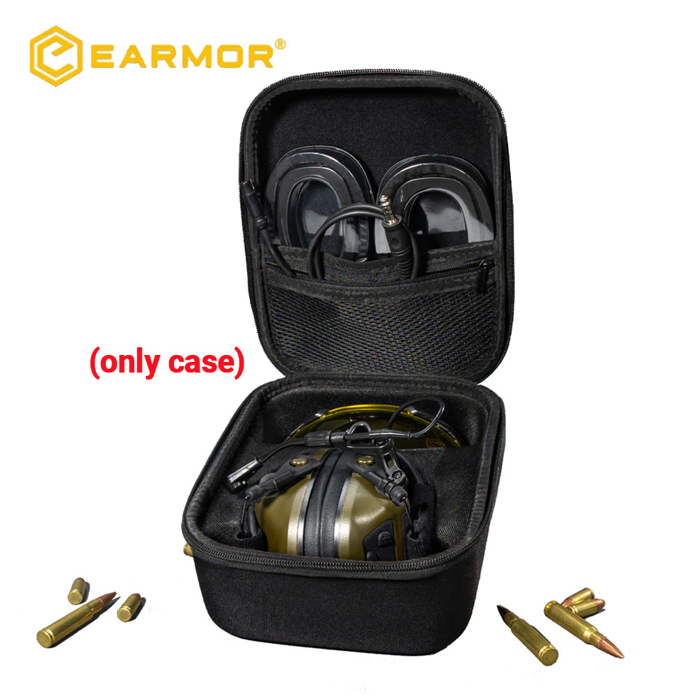 EARMOR ยุทธวิธีหูฟัง Hard Stor - Headphone Case Hard บทวิจารณ์และราคา