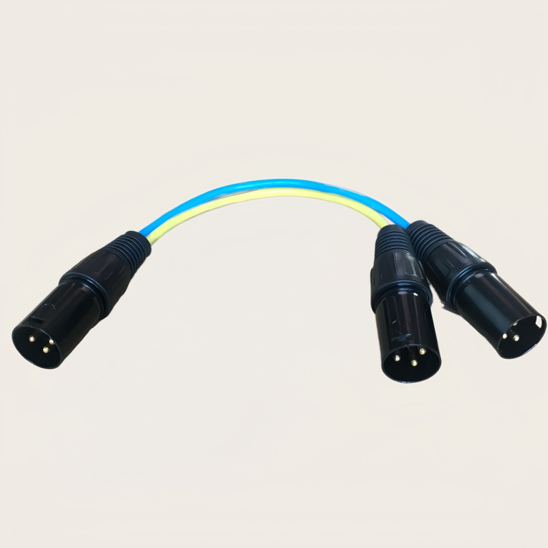 ตัวแยกสัญญาณเสียง XLR แบบ Y (4 - Audio Splitter Y บทวิจารณ์และราคา