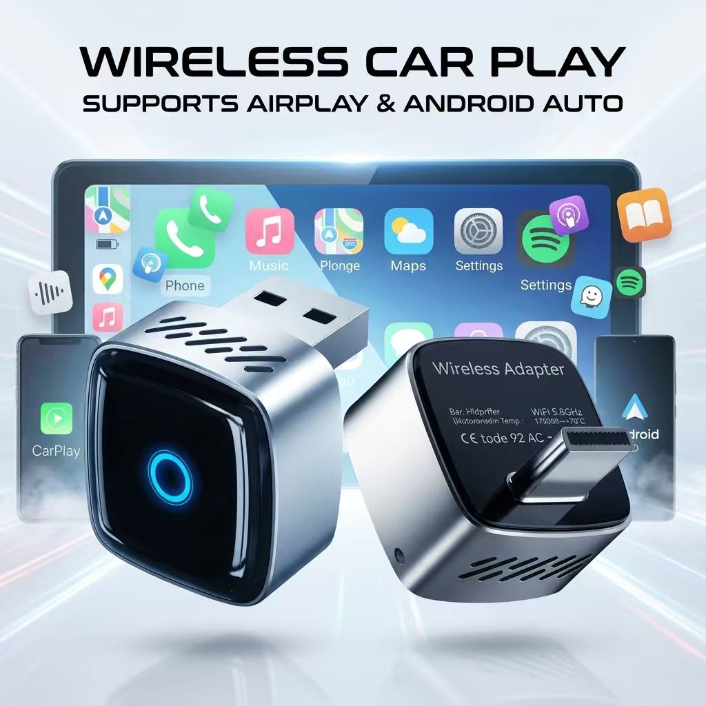 DRNVIYNC อะแดปเตอร์ CarPlay แบ - Bluetooth Adapter Receiver บทวิจารณ์และราคา