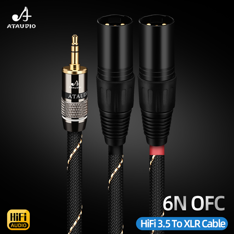 สายสัญญาณเสียงคุณภาพสูง HiFi 3 - Earphone Splitter Jack บทวิจารณ์และราคา