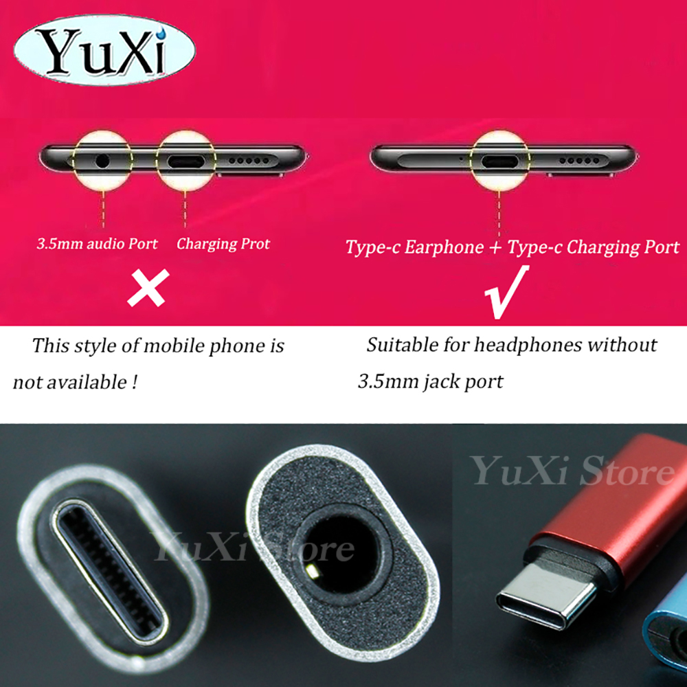 1 PC Type-C ถึง 3.5 มม.อะแดปเต - Cable Extension 3.5 บทวิจารณ์และราคา