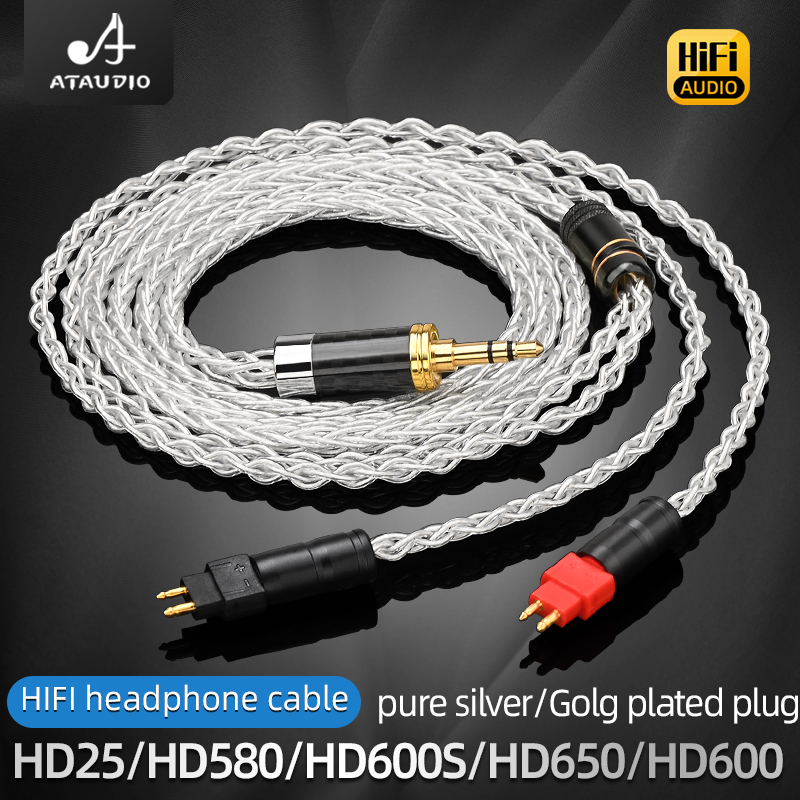 ATAUDIO สายหูฟัง HiFi Pure Sil - Sennheiser Headphone Hd 25 บทวิจารณ์และราคา
