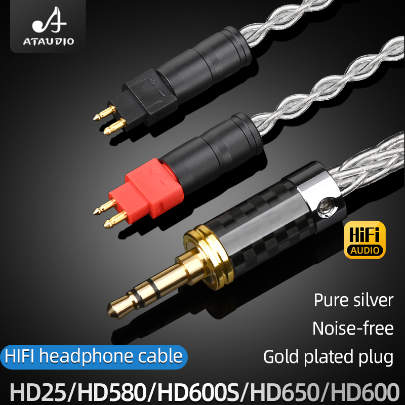 ATAUDIO สายหูฟัง HiFi Pure Sil - Sennheiser Headphone Hd 25 บทวิจารณ์และราคา
