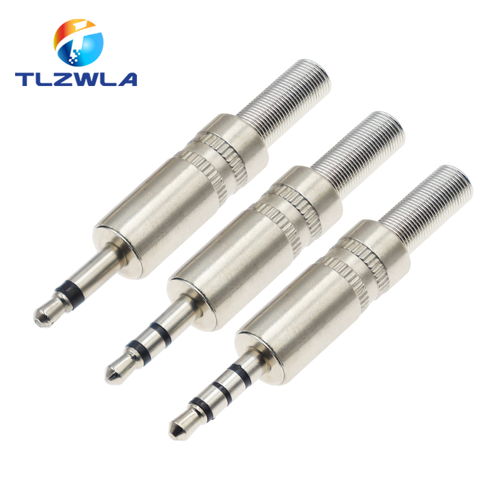 5PCS ซ่อมโลหะ 3.5 มม.ปลั๊กหูฟั - Cable Extension 3.5 บทวิจารณ์และราคา