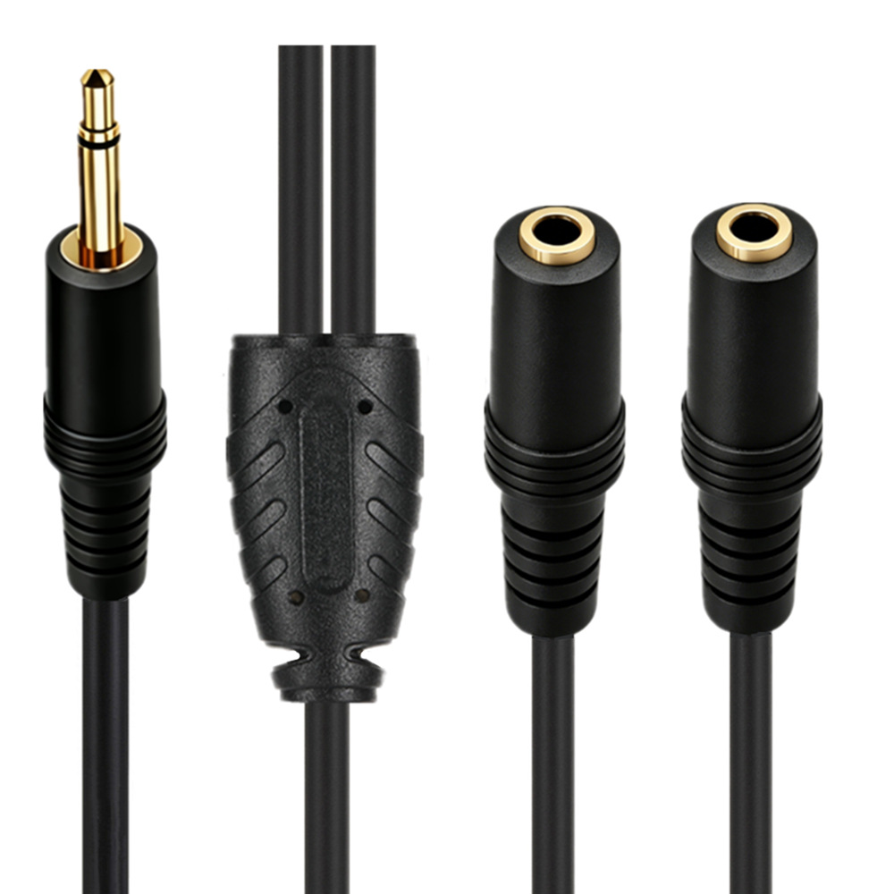 สายแยกเสียงแบบ Y ขนาด 3.5 มม.  - Earphone Splitter Jack บทวิจารณ์และราคา