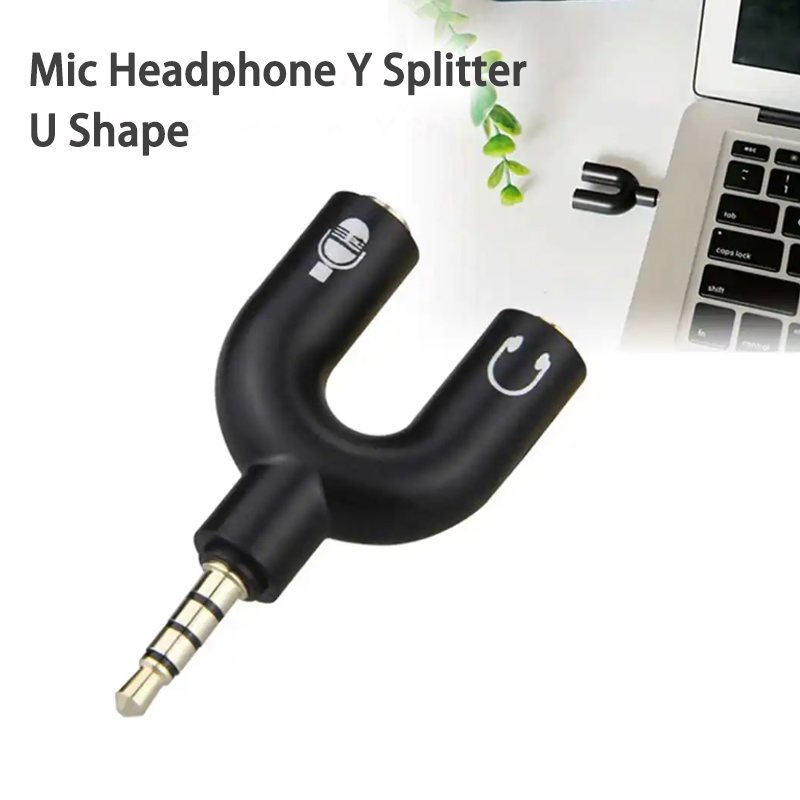 3.5 มม.หูฟัง splitter อะแดปเตอ - Earphone Splitter Jack บทวิจารณ์และราคา