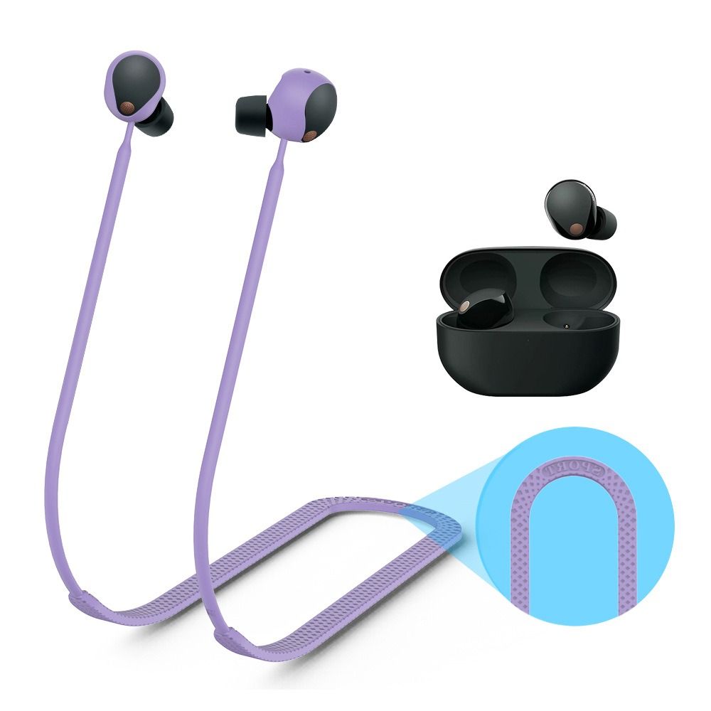สายคล้องคอซิลิโคนป้องกันการสูญ - Sony Headphone Wf-1000Xm5 บทวิจารณ์และราคา