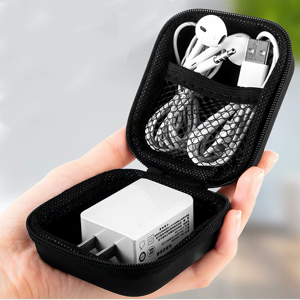 กระเป๋าเก็บสายชาร์จกันน้ำแบบแข - Headphone Case Hard บทวิจารณ์และราคา