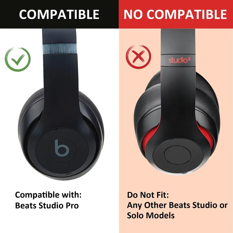 แผ่นรองหูฟังสำรองสำหรับหูฟัง B - Beats Headphone Studio Pro บทวิจารณ์และราคา